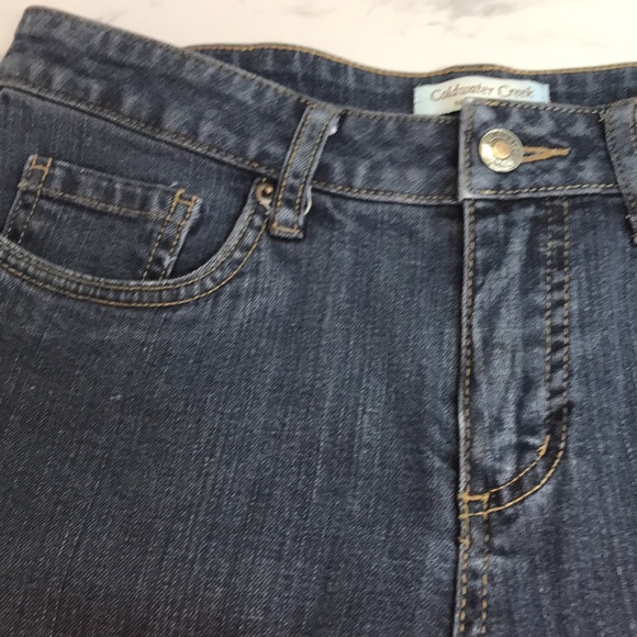 COLDWATER CREEK Natural Fit Jeans Size P6 - Picture 4 of 6